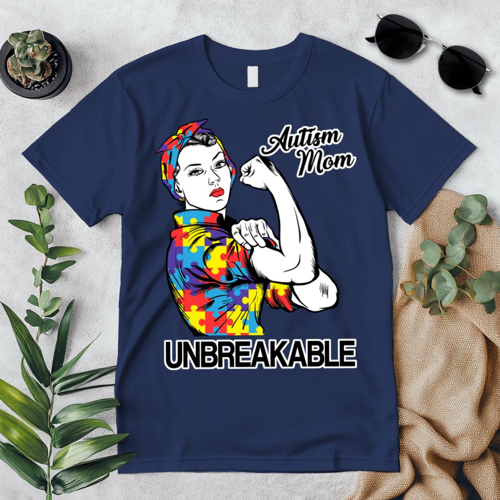 Autism Mom Unbreakable Premium T-Shirt