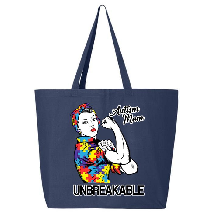 Autism Mom Unbreakable 25L Jumbo Tote