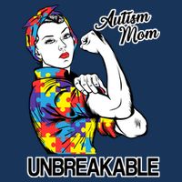 Autism Mom Unbreakable 25L Jumbo Tote