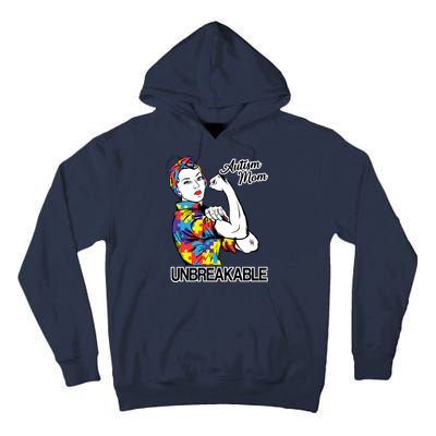 Autism Mom Unbreakable Tall Hoodie