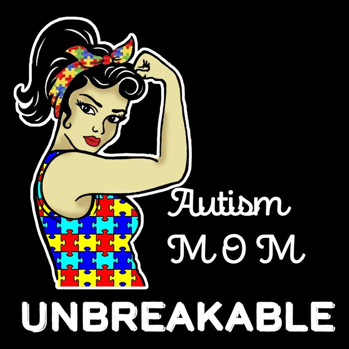 Autism Mom Unbreakable Puzzle Pieces Performance Shirt