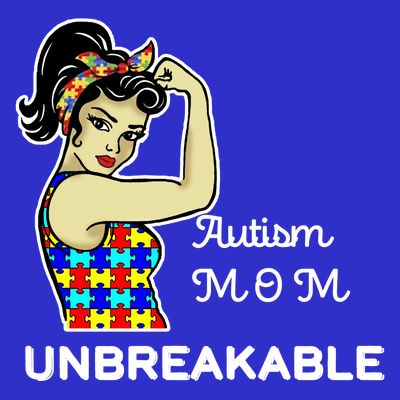 Autism Mom Unbreakable Puzzle Pieces T-Shirt