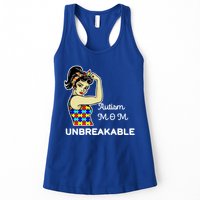 Autism Mom Unbreakable Puzzle Pieces Womens Tank Top