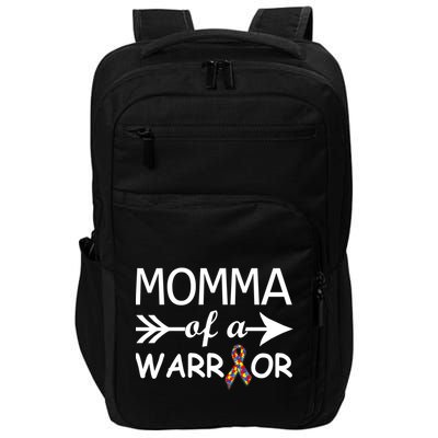 Autism Momma of a Warrior Impact Tech Backpack