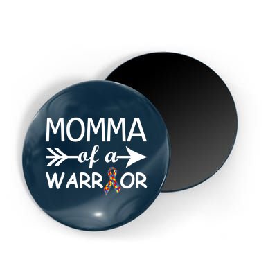 Autism Momma of a Warrior Magnet