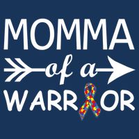 Autism Momma of a Warrior Golf Towel