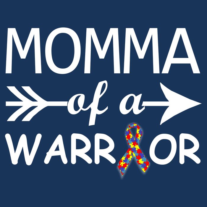 Autism Momma of a Warrior Golf Towel