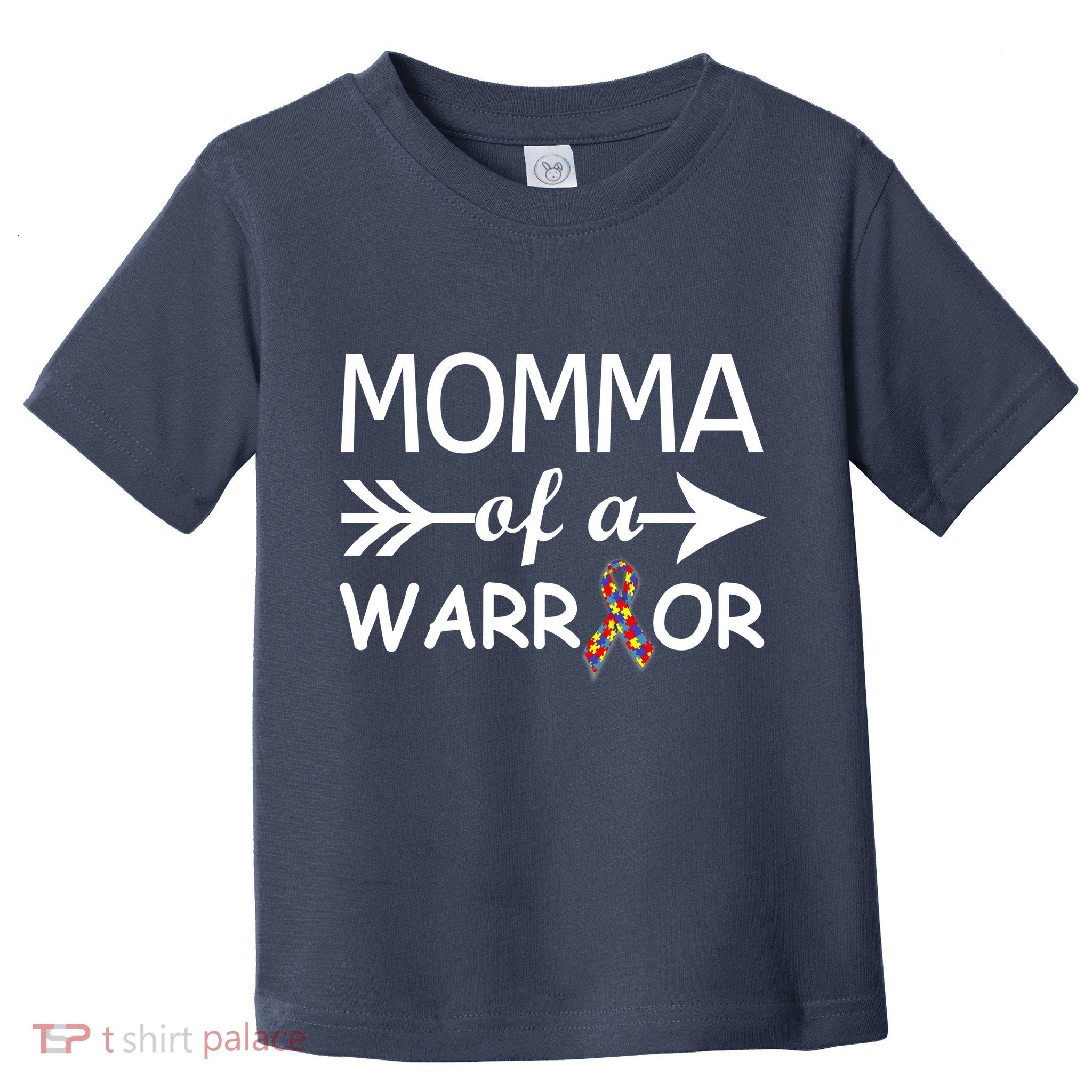 Autism Momma of a Warrior Toddler T-Shirt