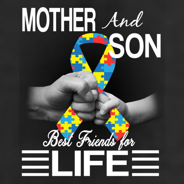 Autism Mother And Son Best Friends For Life Cool Comfort Performance Bucket Hat