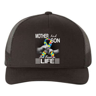 Autism Mother And Son Best Friends For Life Yupoong Adult 5-Panel Trucker Hat