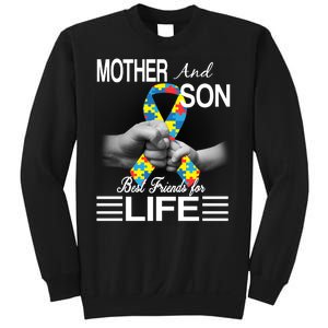 Autism Mother And Son Best Friends For Life Sweatshirt