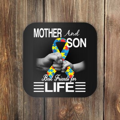 Autism Mother And Son Best Friends For Life Coaster