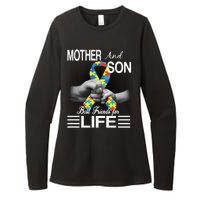 Autism Mother And Son Best Friends For Life Womens CVC Long Sleeve Shirt