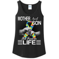 Autism Mother And Son Best Friends For Life Ladies Essential Tank