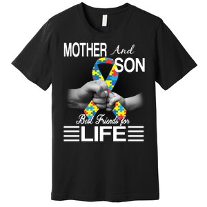 Autism Mother And Son Best Friends For Life Premium T-Shirt