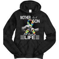 Autism Mother And Son Best Friends For Life Tie Dye Hoodie