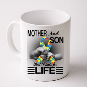 Autism Mother And Son Best Friends For Life Coffee Mug