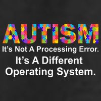 Autism Not A Processing Error It's Different Operating System Cool Comfort Performance Bucket Hat