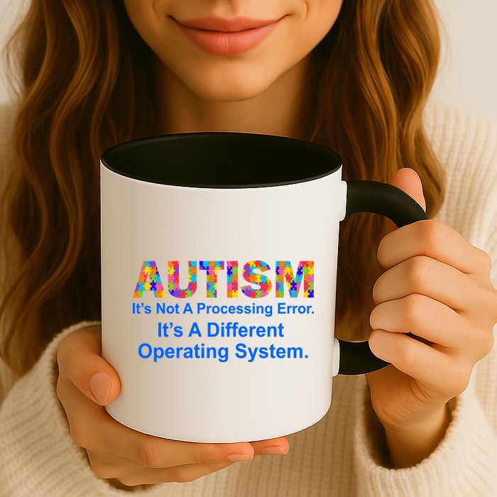 Autism Not A Processing Error It's Different Operating System Coffee Mug