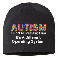 Autism Not A Processing Error It's Different Operating System Sustainable Beanie