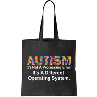 Autism Not A Processing Error It's Different Operating System Bag