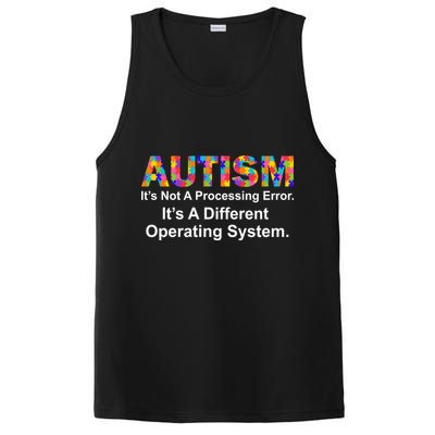 Autism Not A Processing Error It's Different Operating System PosiCharge Competitor Tank