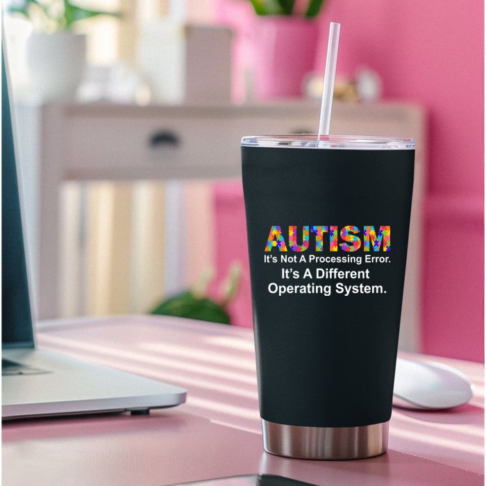 Autism Not A Processing Error It's Different Operating System Permanent Decal Sticker
