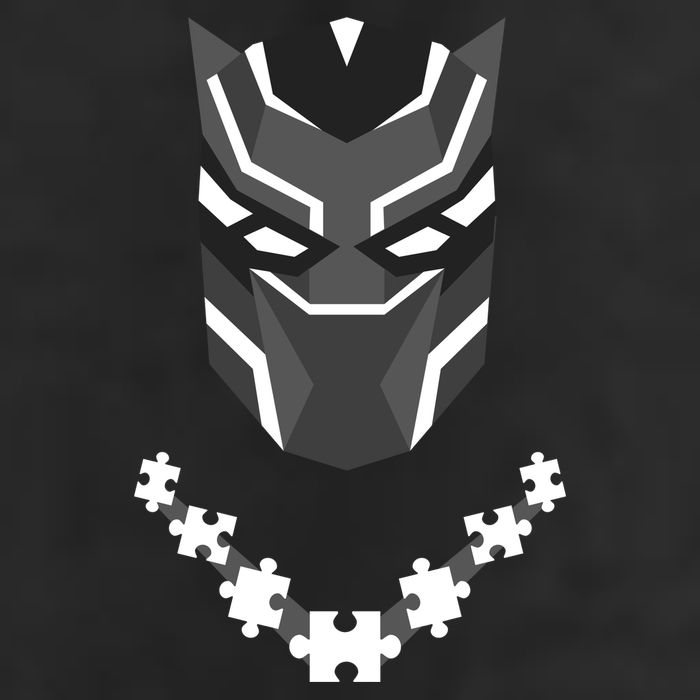 Autism Panther 7 Panel Mesh Trucker Snapback Hat