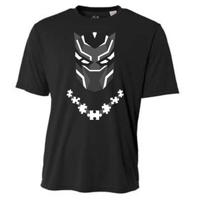 Autism Panther Cooling Performance Crew T-Shirt