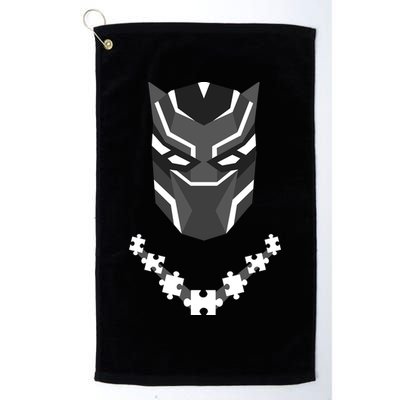 Autism Panther Golf Towel