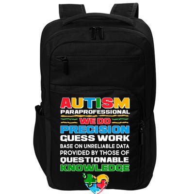 Autism Paraprofessional Impact Tech Backpack