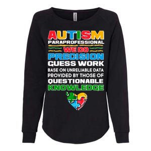 Autism Paraprofessional Womens California Wash Sweatshirt