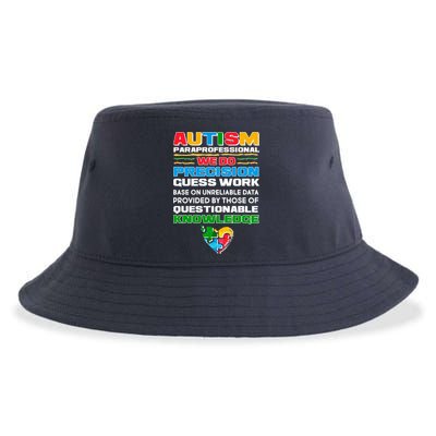 Autism Paraprofessional Sustainable Bucket Hat