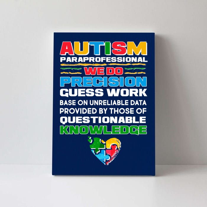 Autism Paraprofessional Canvas