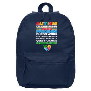 Autism Paraprofessional 16 in Basic Backpack