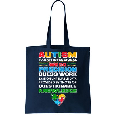 Autism Paraprofessional Tote Bag