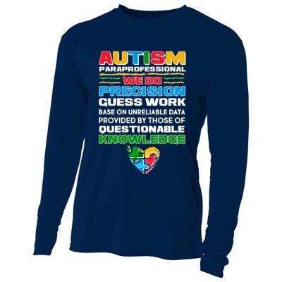 Autism Paraprofessional Cooling Performance Long Sleeve Crew
