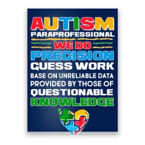 Autism Paraprofessional Poster