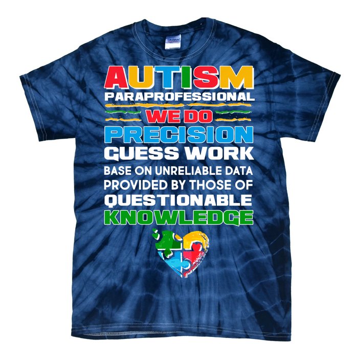 Autism Paraprofessional Tie-Dye T-Shirt