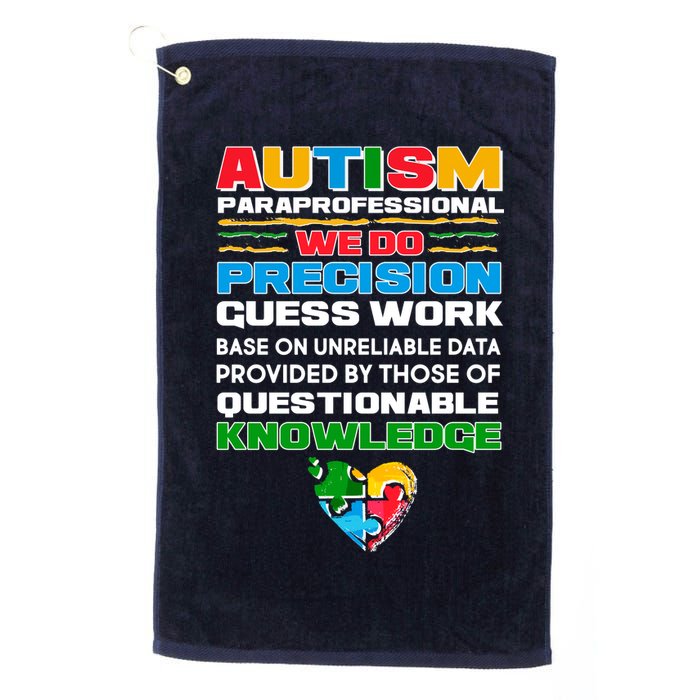 Autism Paraprofessional Golf Towel