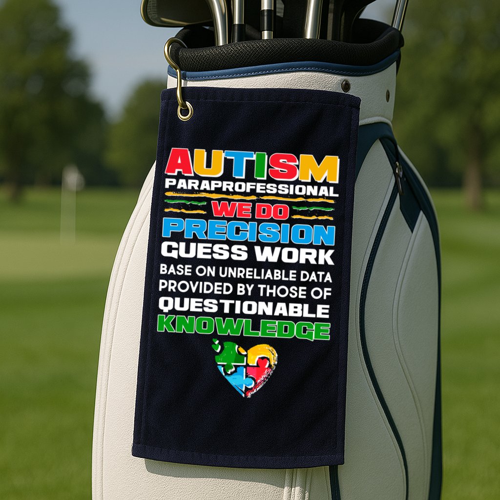 Autism Paraprofessional Golf Towel