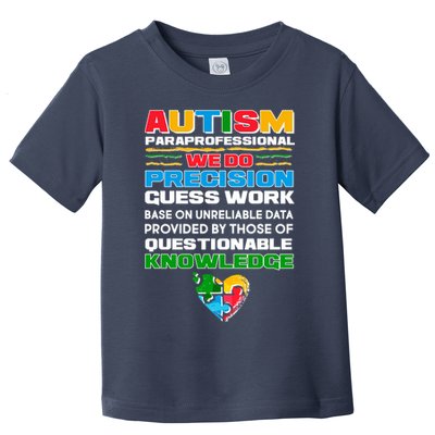 Autism Paraprofessional Toddler T-Shirt