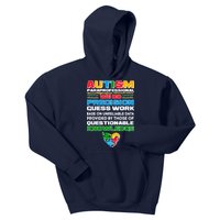 Autism Paraprofessional Kids Hoodie