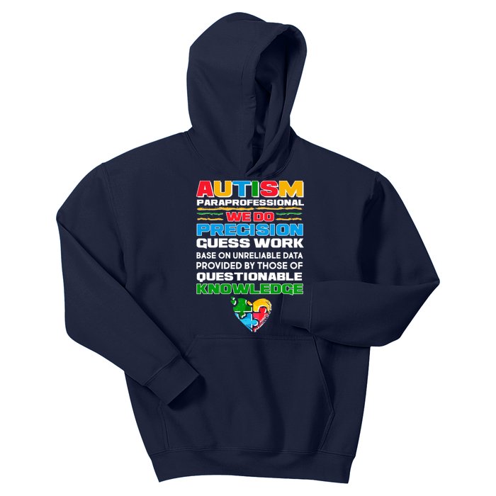 Autism Paraprofessional Kids Hoodie