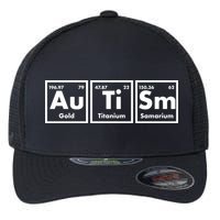 Autism Periodic Table Elements Flexfit Unipanel Trucker Cap