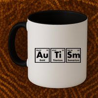 Autism Periodic Table Elements Mug