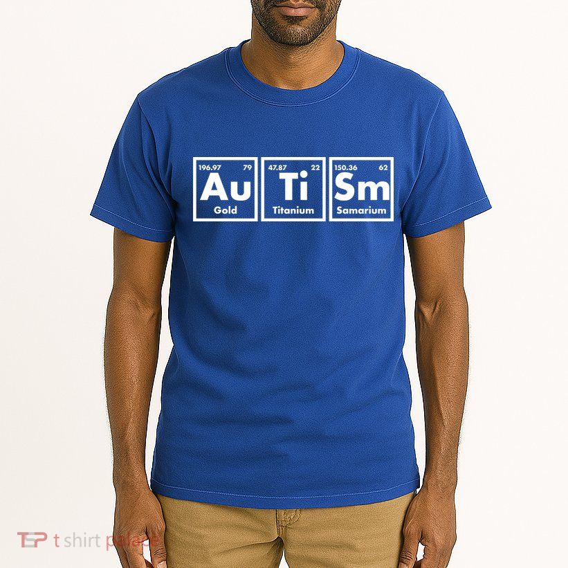Autism Periodic Table Elements Tall T-Shirt