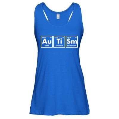 Autism Periodic Table Elements Ladies Essential Flowy Tank