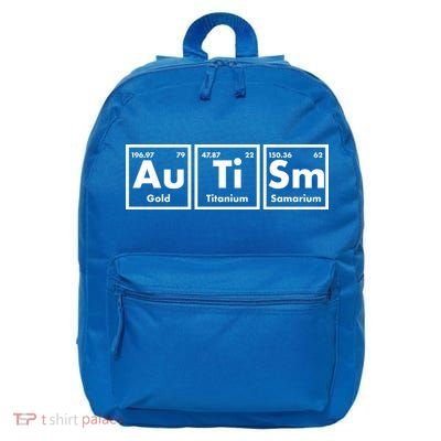 Autism Periodic Table Elements 16 in Basic Backpack