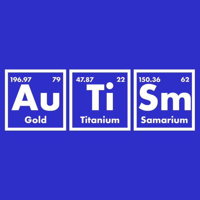 Autism Periodic Table Elements 16 in Basic Backpack